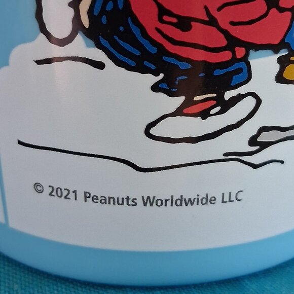 ZAK Winter Themed Peanuts Gang 12oz Drink Tumbler - Picture 5 of 16